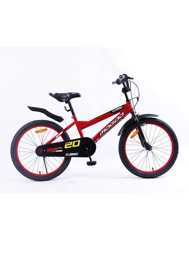 MOGOO Classic 20-Inch Road Kids Bike | 20-Inch Wheel Size | Adjustable Seat | Red Black Color 20inch - Image 5