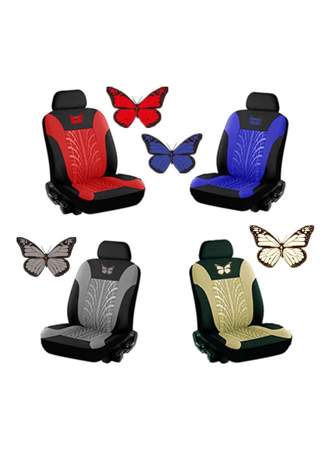 Generic 2-Piece Of Butterfly Universal Auto Seat Cover  - Image 5