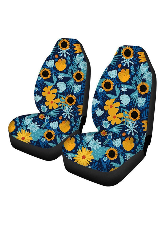 Generic 2-Piece Of Sunflower Printed Seat Cover  - Image 5