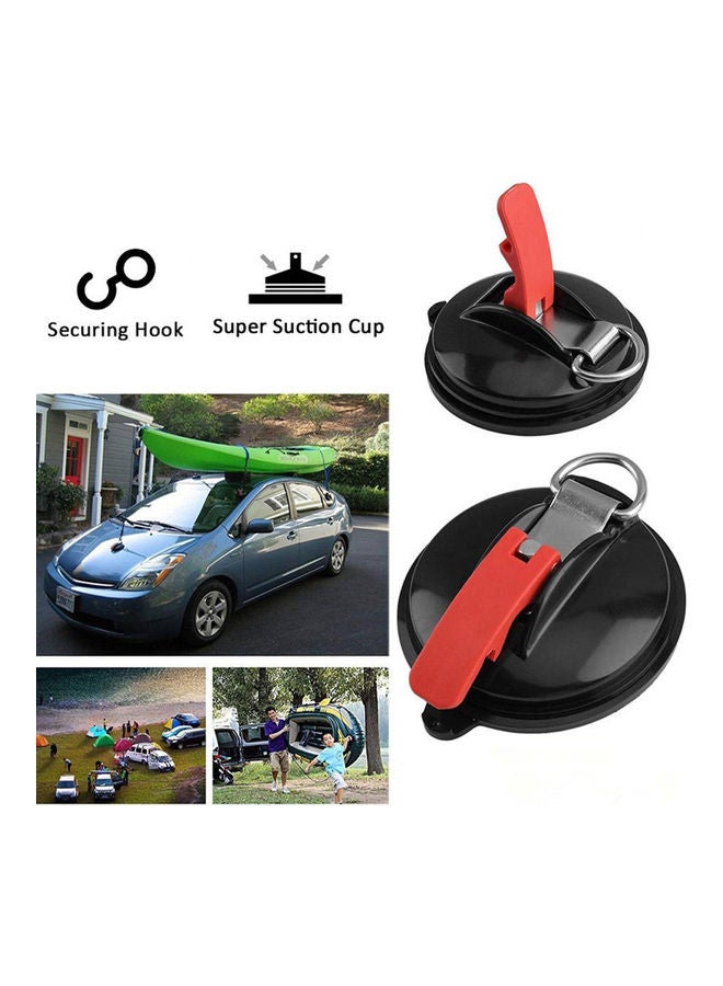 Generic Suction Cup Anchor With Heavy Duty Tie Down Securing Hook  - Image 2