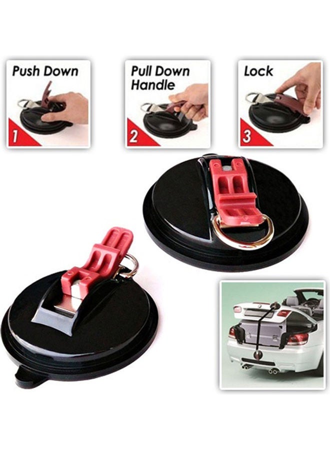Generic Suction Cup Anchor With Heavy Duty Tie Down Securing Hook  - Image 5