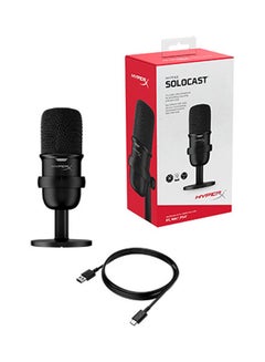 SoloCast USB Condenser Microphone, for PC, PS4, PS5, and Mac, Faucet-to-Silence Sensor, Cardioid Polar Pattern, Ideal for Gaming, Streaming, Podcasts, Twitch, YouTube, Discord | 4P5P8AA 4P5P8AA Black - v1610784747/N43108829A_7