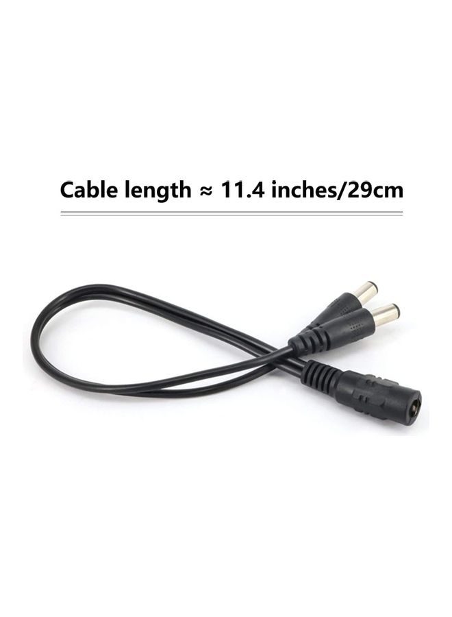XBW DC 2 Way Power Splitter Black  - Image 5