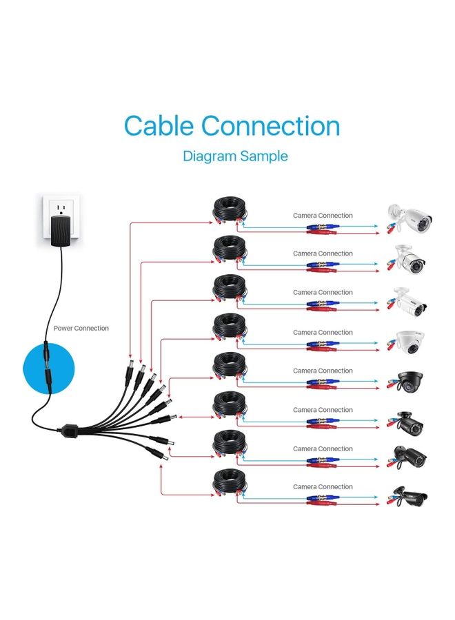 XBW Power Adapter Compatible Black  - Image 3