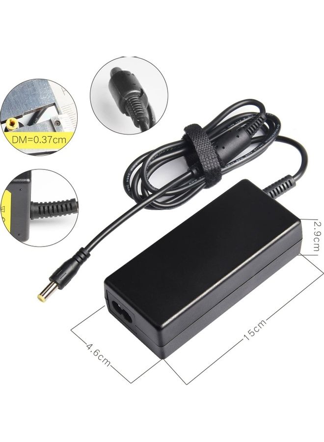 XBW DC 12V 5A Power Supply Adapter Black  - Image 3