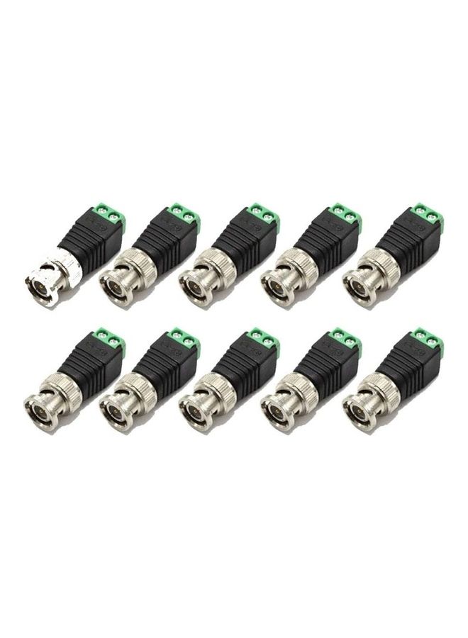 XBW 10 Pack Coax BNC Male Connectors Black  - Image 2