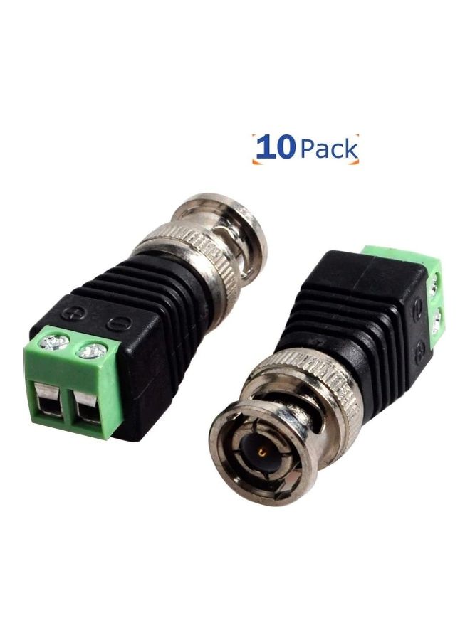 XBW 10 Pack Coax BNC Male Connectors Black  - Image 4