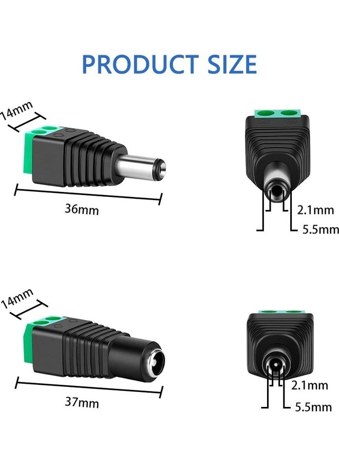 XBW 12V DC Power Connector Black  - Image 3