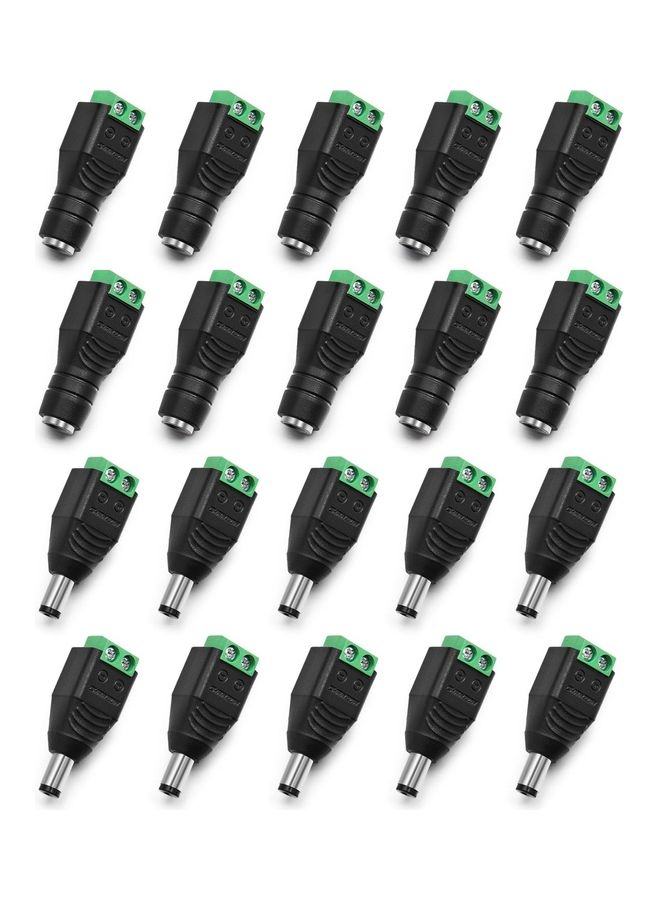 XBW 12V DC Power Connector Black  - Image 1