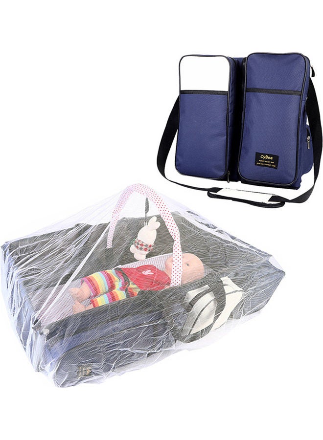 Baby Bed Bag blue