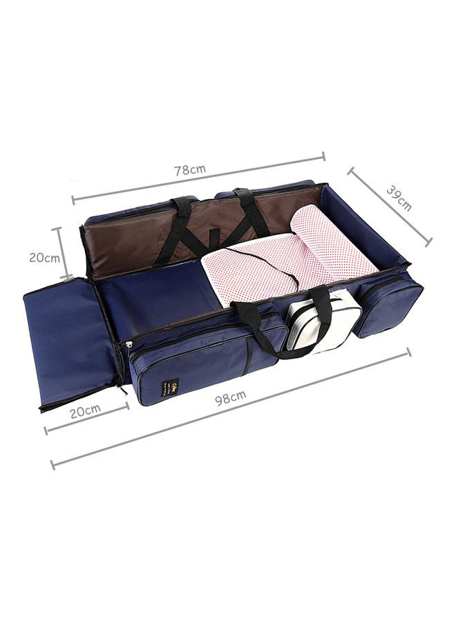 Baby Bed Bag blue