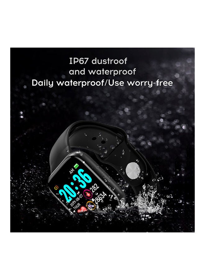 Y68 HD Colour Touchscreen Smart Bracelet Silver/White - Image 4