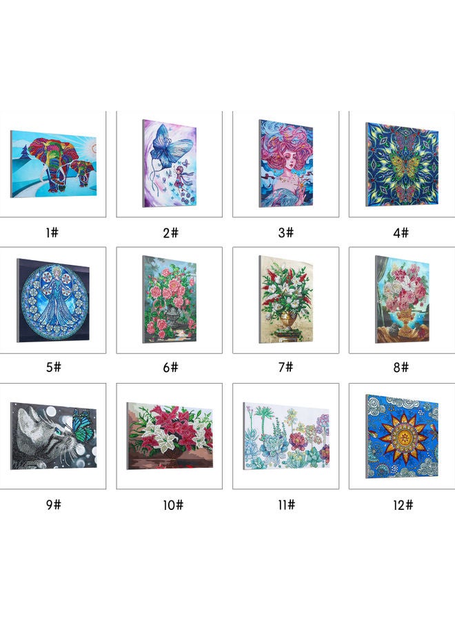5D Diamond Painting Wall Decor multicolour 32.00x2.00x8.00cm - Image 3