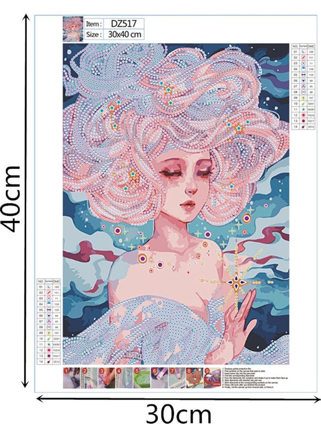 5D Diamond Painting Wall Decor multicolour 32.00x2.00x8.00cm - Image 4