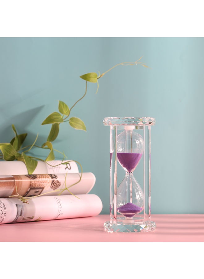 ساعة رملية - 30 دقيقة أرجواني 21.50x9.00x10.50سم - Image 3