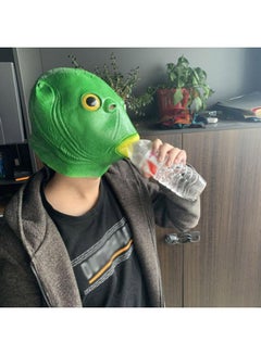 Generic Green Fish Head Mask green 30.00x2.00x25.00cm  - Image 2