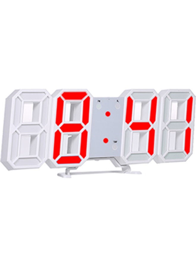 3D LED Digital Clock multicolour 29.00x4.50x10.00cm - Image 1