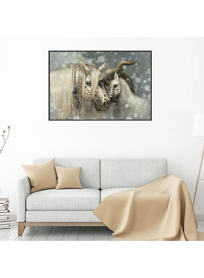 لوحة فنية جدارية ماسية 5D لديكور الحائط متعدد الألوان 32.00x2.00x8.00سم - Image 4