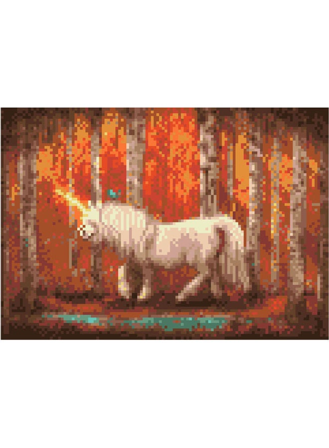 لوحة فنية جدارية ماسية 5D لديكور الحائط متعدد الألوان 32.00x2.00x8.00سم - Image 5