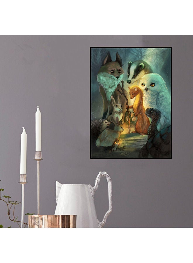 لوحة فنية جدارية ماسية 5D لديكور الحائط متعدد الألوان 32.00x2.00x8.00سم - Image 4