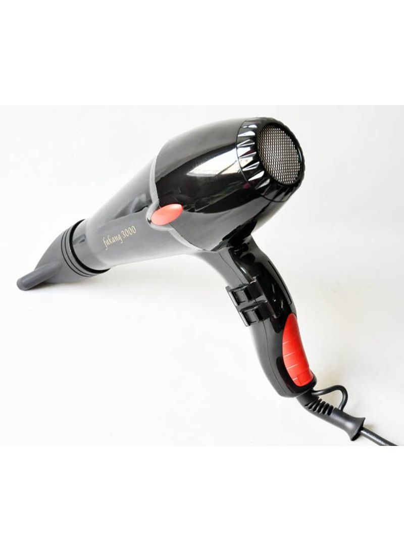 Fakang kf-3000 professional hair dryer Black 500grams