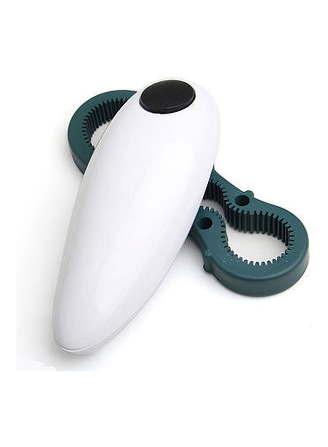 Generic Automatic One Touch Electric Can Opener White/Green/Black 