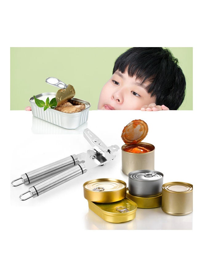 Generic - Multifunctional Stainless Steel Handheld Can Openers silver 0.24kg - Image 1