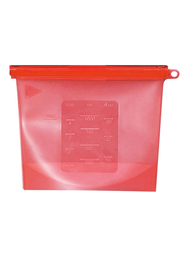 Reusable Storage Bags Red