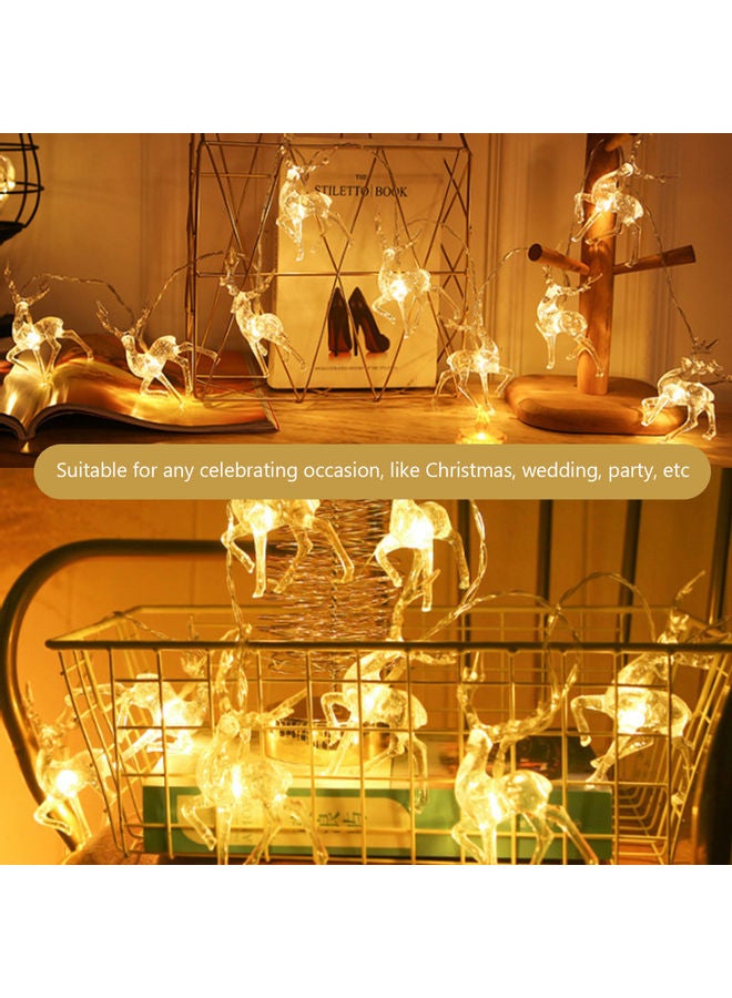 LED  Battery Operated String Lights White - Image 4