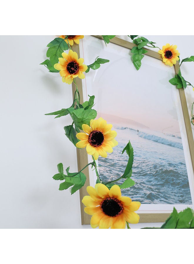 20LEDs String Lights Flower Shaped Decorative White 16.00x6.00x10.00cm - Image 2