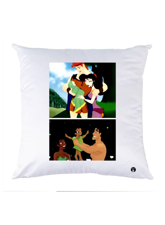 بي بي وسادة نوم مزينة بطبعة متعدد الألوان 30x30سم