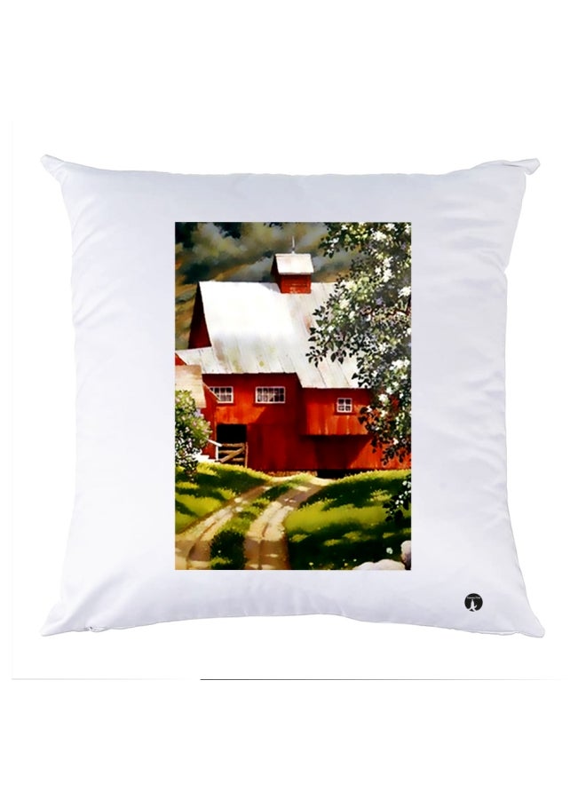 BP Printed Bedding Pillow Multicolour 30x30cm