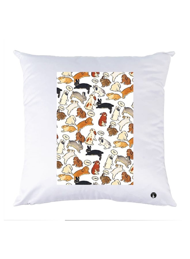 BP Printed Bedding Pillow Multicolour 30x30cm