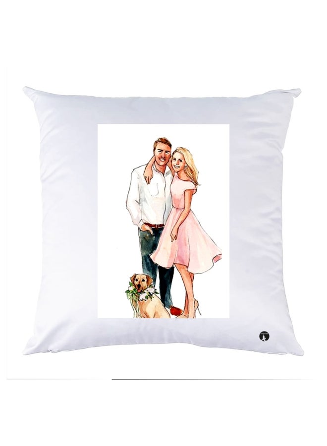 بي بي وسادة نوم مزينة بطبعة متعدد الألوان 30x30سم