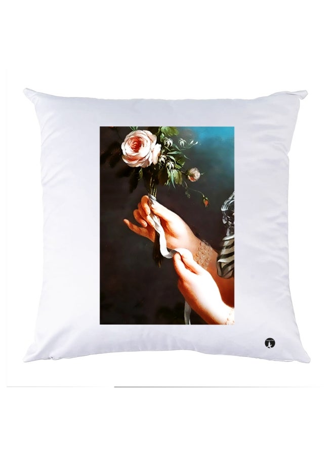 BP Printed Bedding Pillow Multicolour 30x30cm