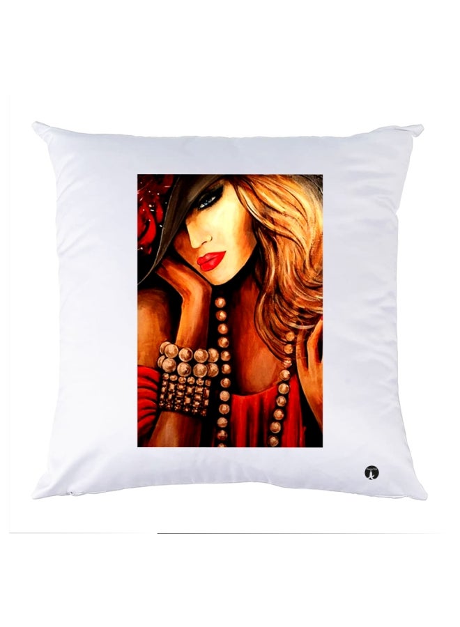 بي بي وسادة زينة مطبوعة متعدد الألوان 30x30سم