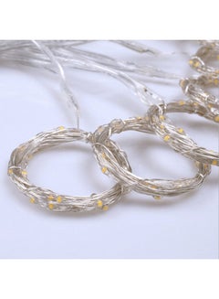 Generic 300LEDs Twinkle Star Window Curtain String Light Yellow  - Image 3