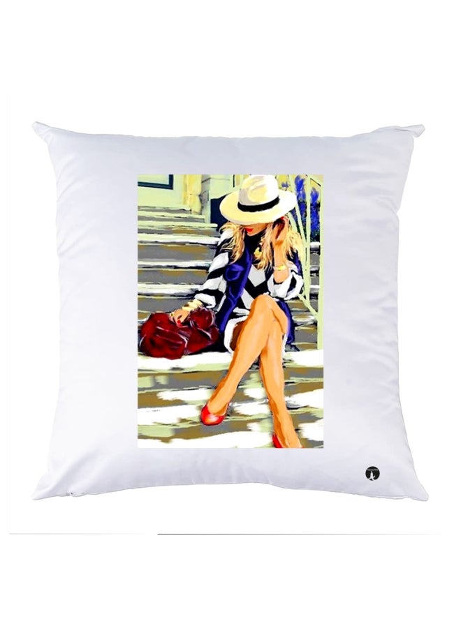 BP Printed Decorative Pillow Multicolour 30x30cm