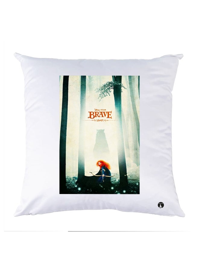 بي بي وسادة زينة مطبوعة متعدد الألوان 30x30سم