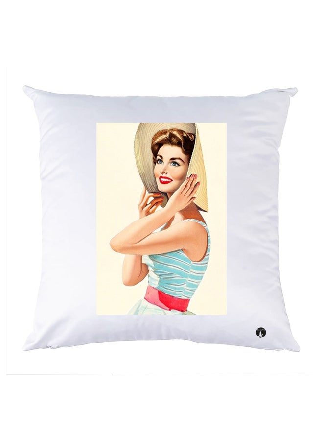 بي بي وسادة زينة مطبوعة متعدد الألوان 30x30سم