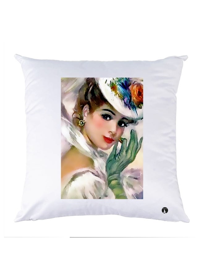 بي بي وسادة زينة مطبوعة متعدد الألوان 30x30سم