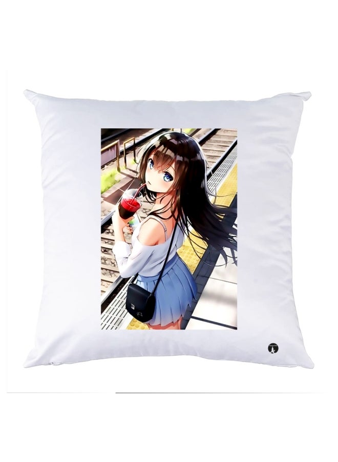 بي بي وسادة نوم مزينة بطبعة متعدد الألوان 30x30سم