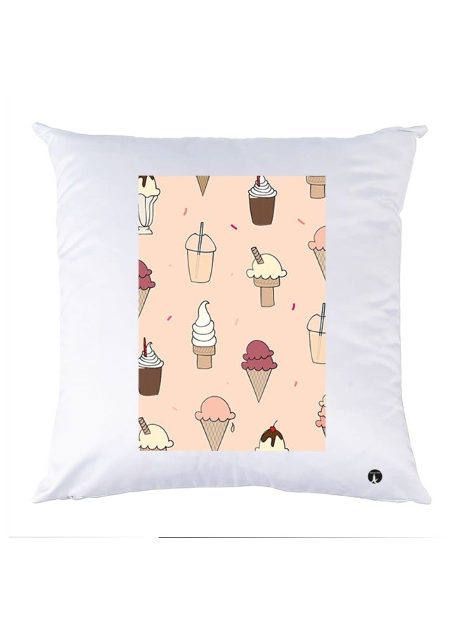 بي بي وسادة نوم مزينة بطبعة متعدد الألوان 30x30سم