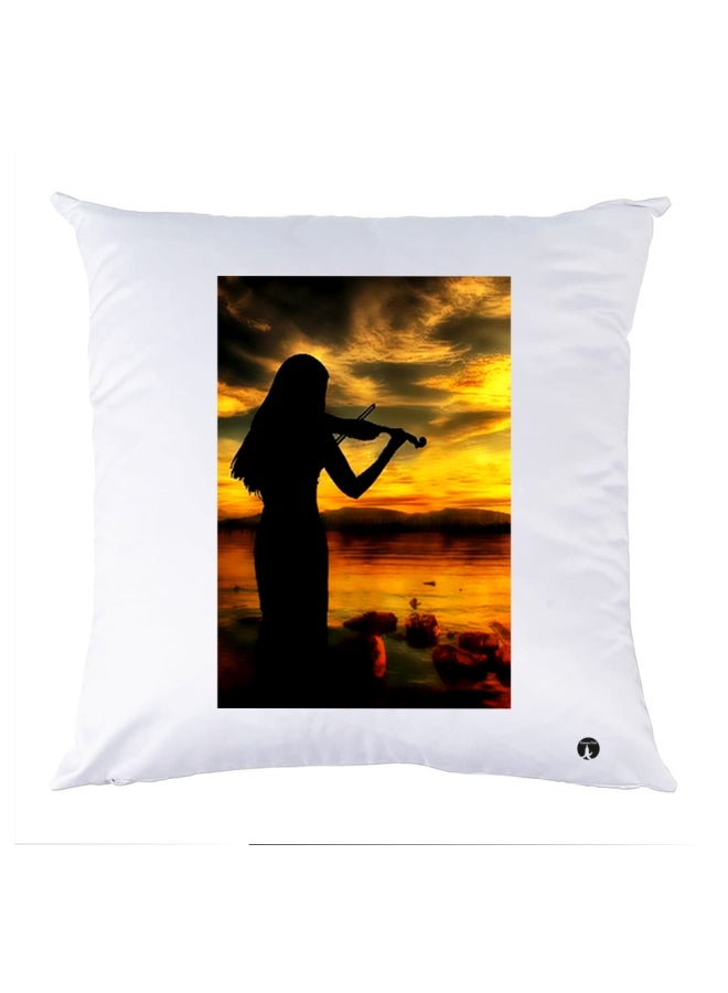 بي بي وسادة نوم مزينة بطبعة متعدد الألوان 30x30سم