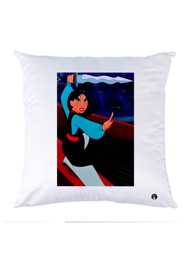 بي بي وسادة نوم مزينة بطبعة متعدد الألوان 30x30سم