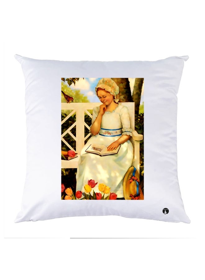 بي بي وسادة نوم مزينة بطبعة متعدد الألوان 30x30سم