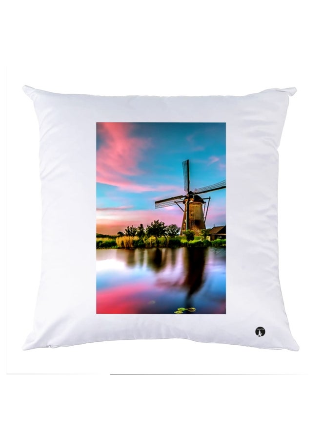 BP Printed Bedding Pillow Multicolour 30x30cm