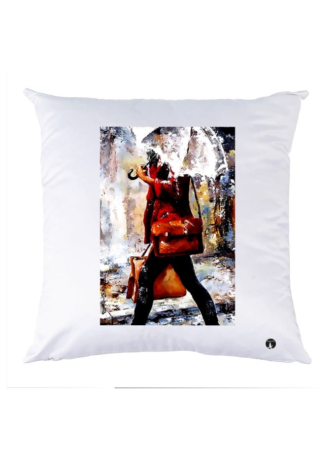 بي بي وسادة نوم مزينة بطبعة متعدد الألوان 30x30سم