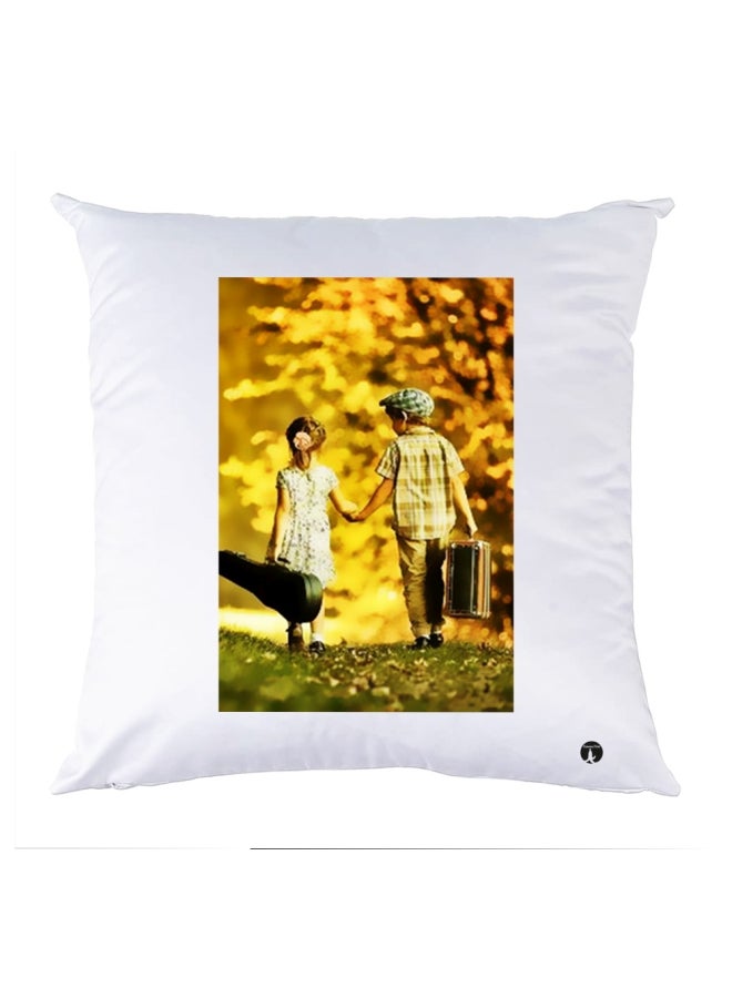 بي بي وسادة نوم مزينة بطبعة متعدد الألوان 30x30سم