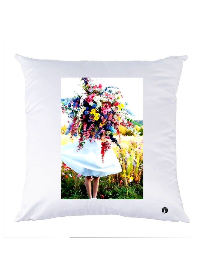 بي بي وسادة نوم مزينة بطبعة متعدد الألوان 30x30سم